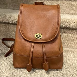 Vintage coach daypack 9960 British Tan USA